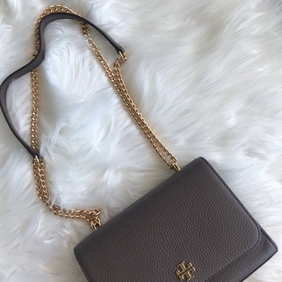 NEW TORY BURCH TAUPE Crossbody Bag - Picture 10 of 10